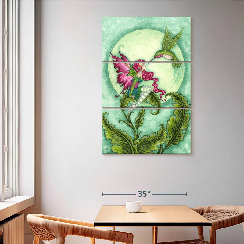 Kelan Flirting, 65'' H x 42'' W