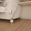 Table de couture pliante 4-en-1 avec roues verrouillables - Poste de travail multifonctionnel et bureau d'ordinateur