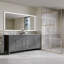 72'' Double Bathroom Vanity with Marble Top-97682557