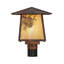 Tête de lanterne 1 lumière Wyndham Winter Pine-30775119