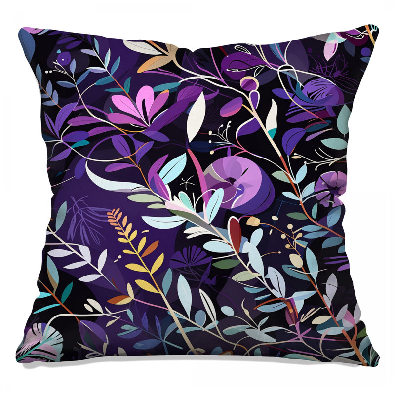 Coussin Floral, 20 x 20 inches