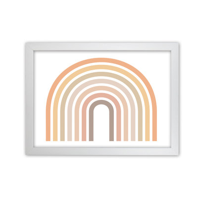 Muted Rainbow Horizontal Original - Print