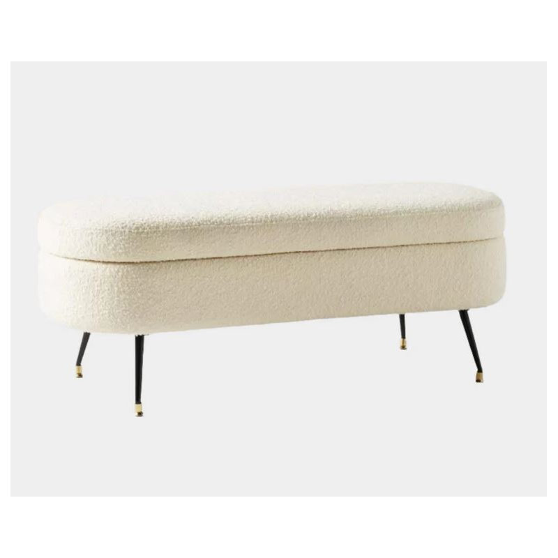 Banc rembourré Boston Boucle