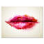 «Red Woman Lips Formed» par Abstract Blots - peinture sur toile-59761395-59761394