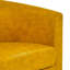 Fauteuil demi-tonneau en cuir synthétique avec repose-pieds-1871162869