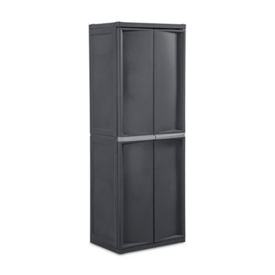 Sterilite 4-Shelf Storage Cabinet, $117 (was $350) at Wayfair