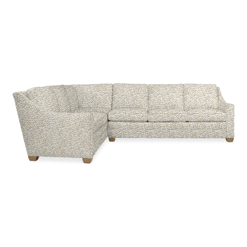 American Bungalow 2-Piece Nicholas Sectional, Hampton, Ian Haze, No