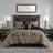 8PCS Jacquard Comforter Set