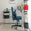 Chaise de bureau Modern Linen