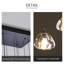 16-Light Dimmable LED Rectangular Crystal Chandeliers-637396072
