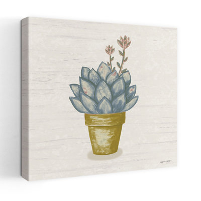 Blooming Succulent I, art contemporain