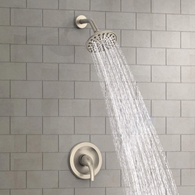 Single Handle 6Functions Shower Head Set (Valve Included)
