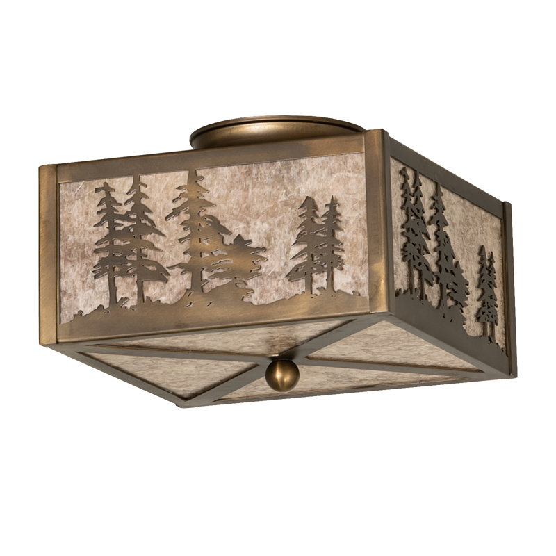 Dragi Mica Flush Mount
