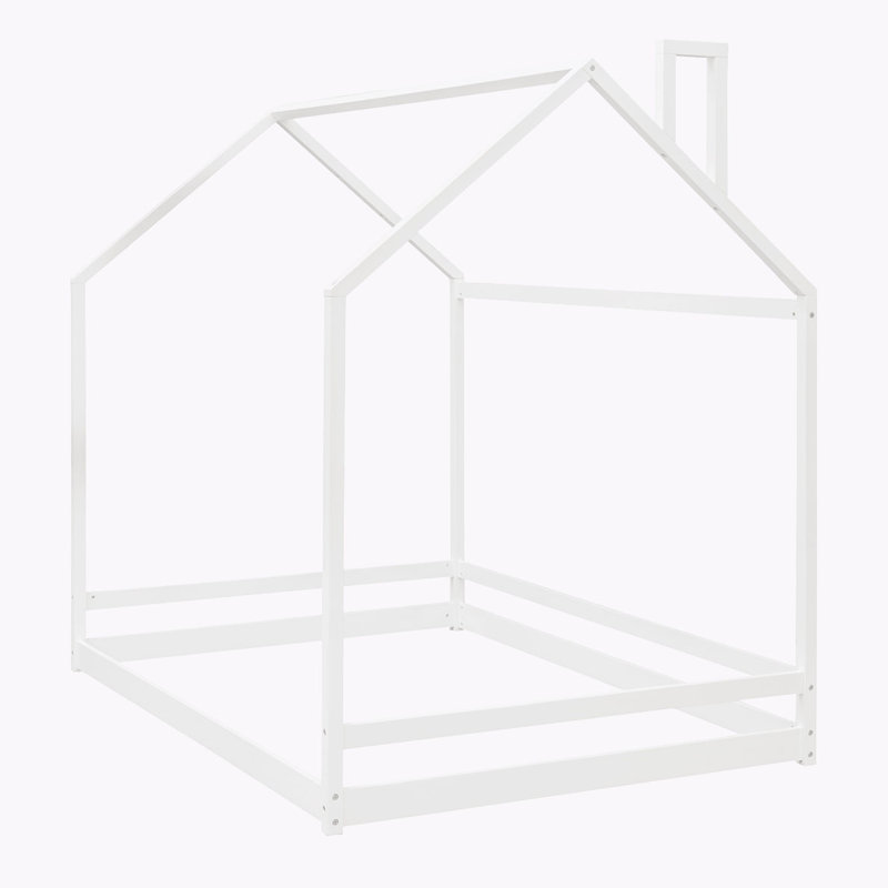 Aroya Bed, Full/Double, Dark White