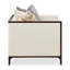  Fauteuil d'appoint Belmont Place - crème / espresso assorti