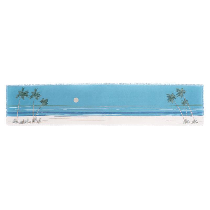 Retro Palms Indoor Table Runner