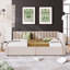 Lit de jour rembourré avec 2 tiroirs de rangement, cadre de lit pour la maison-765137327