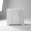 Meuble-lavabo sur pied simple 17,9 po avec plateau en bois manufacturé Kiaron