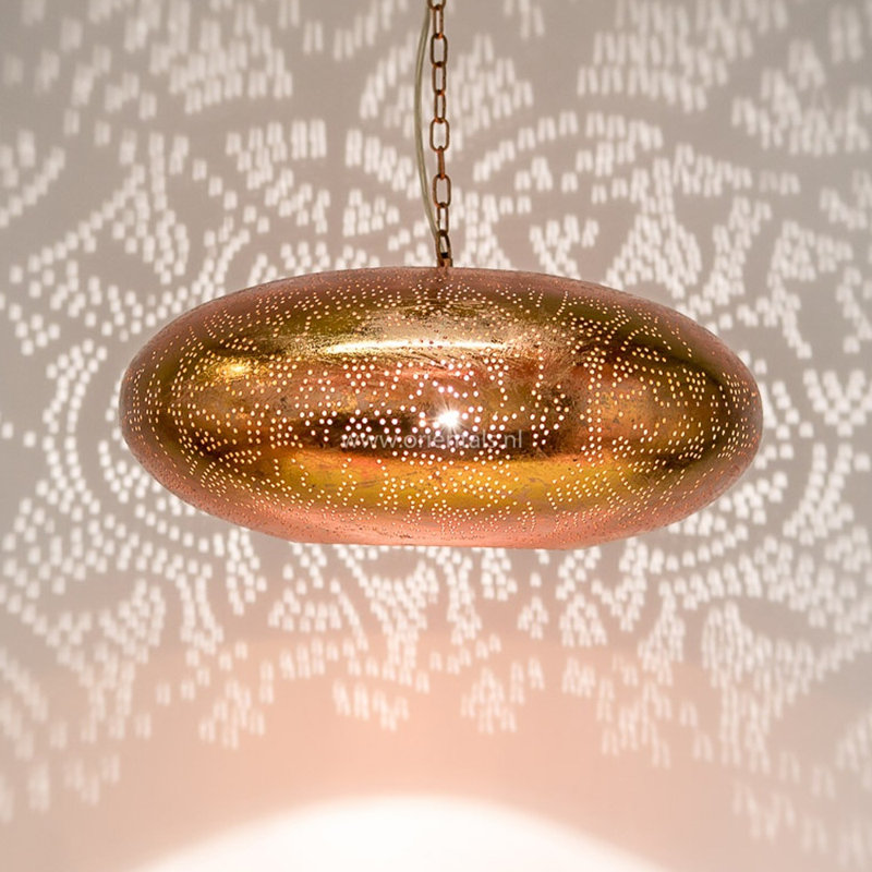 Cheatwood 1 - Light Dome Pendant, Copper