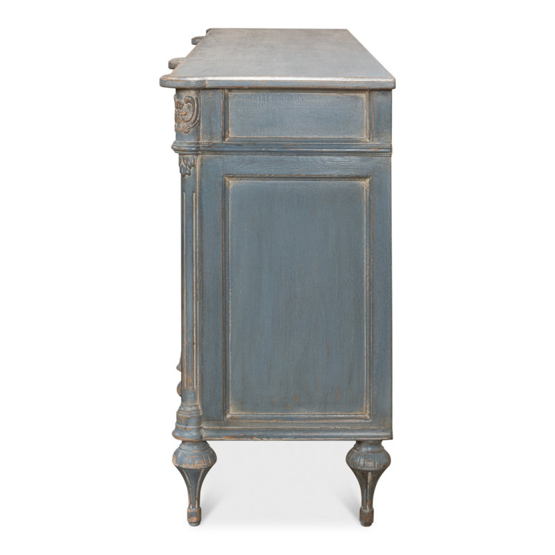 Lilac 88'' W Solid Wood Sideboard