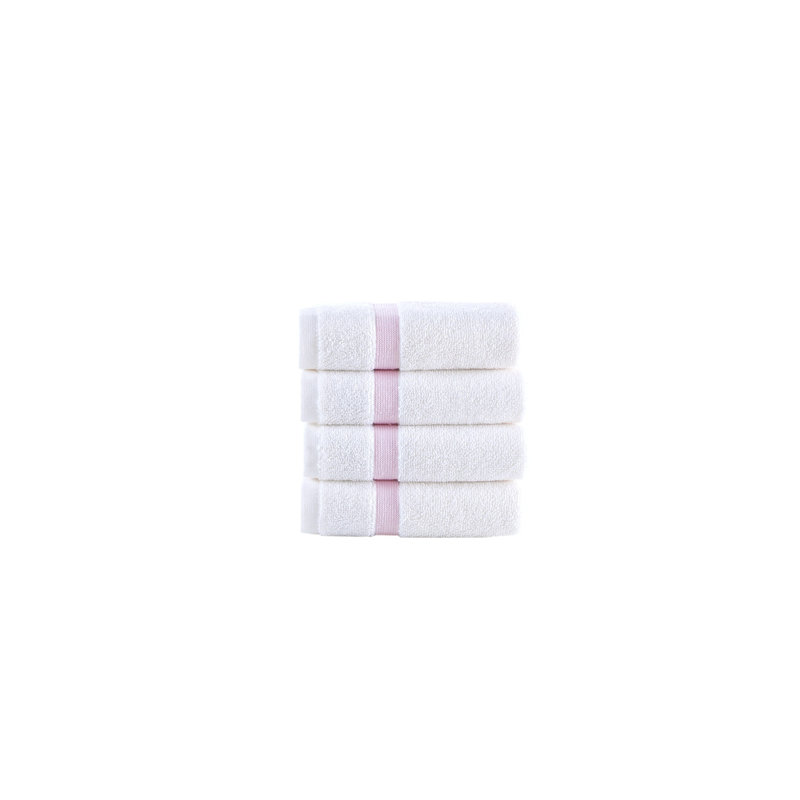 Turkish Cotton Wash Towels, Pink