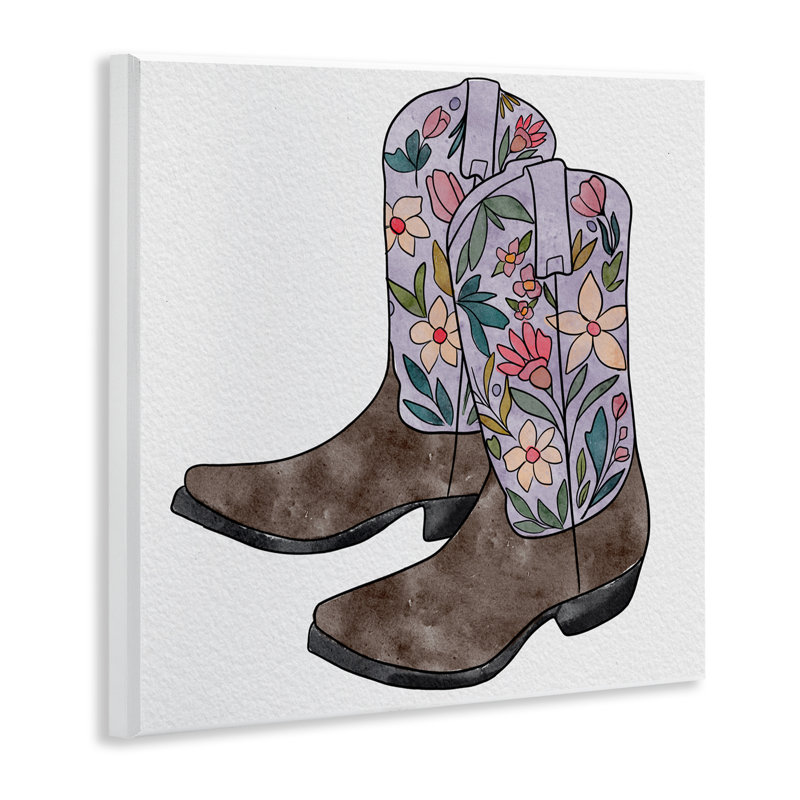 Plaque murale «Wildflower Cowboy», conception par Alisha Kiara Design