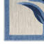 Tapis intérieur / extérieur bleu / gris Alayia-822732477