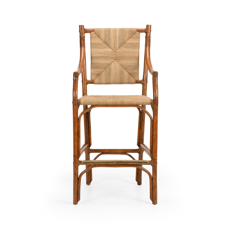 Mecklenburg Stool, Cherry/Brown
