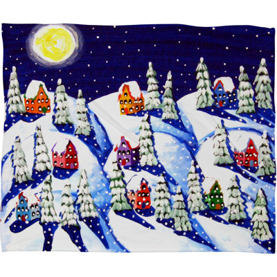 Renie Britenbucher Knitted Throw Blanket