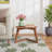 Fischer Solid Wood Frame End Table