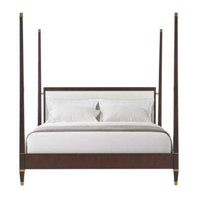 Markos Upholstered Poster Bed
