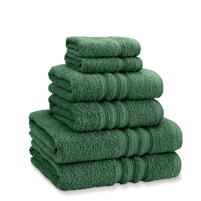 Zero Twist 100% Cotton 6-Piece Towel Bale