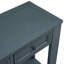 Console / canapé avec tiroirs de rangement et tablette inférieure pour le vestibule (bleu marine)-1298245170