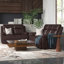 Ensemble de salon inclinable en similicuir 2 pièces Clymer-1682643724