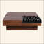 TABLE BASSE DE RANGEMENT EN BOIS D'ACACIA
