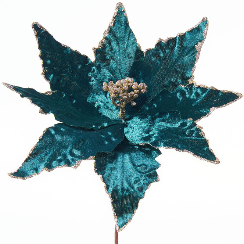 Fabric Poinsettia Arrangement