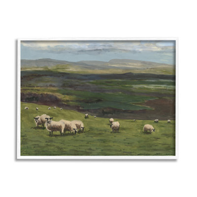 Troupeau de moutons paissant par Michael Willett