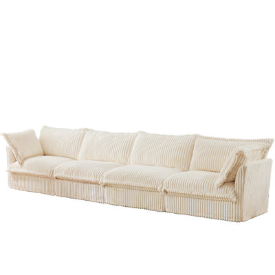 Comfortable Removable-Covered Sofa For Living Room, Enhancing Style And Relaxation