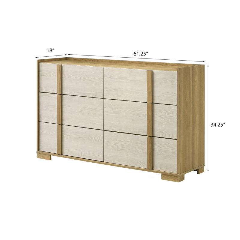 Commode 6 tiroirs Chestertown
