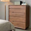 Armoire de rangement en noyer noir