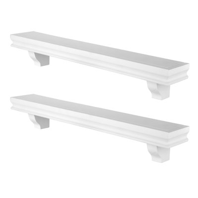Dov 2 Piece 24" Display Ledge Accent Shelf