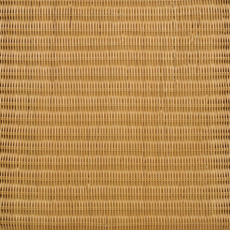 Ensemble de tables basses et tables de bout de style Mid-Century moderne en rotin tissé