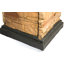 Aledra Square Polyresin Propane Smokeless Fire Column