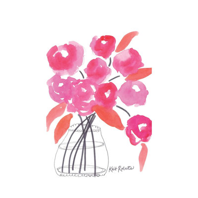 Granny's Vase 1 Piece Wrapped Canvas Painting