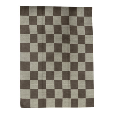 Gabbeh Hand Woven Wool Geometric Area Rug