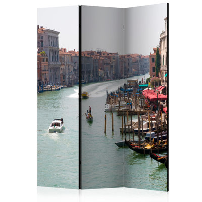 Aubrey 172cm H Solid Wood Folding Room Divider