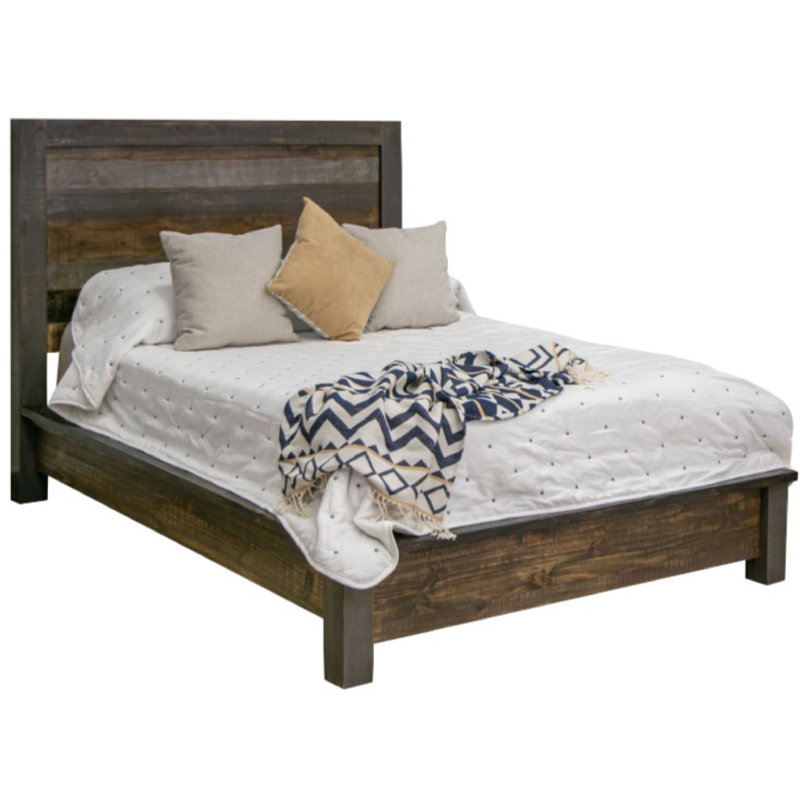 Pola Solid Wood Standard Bed