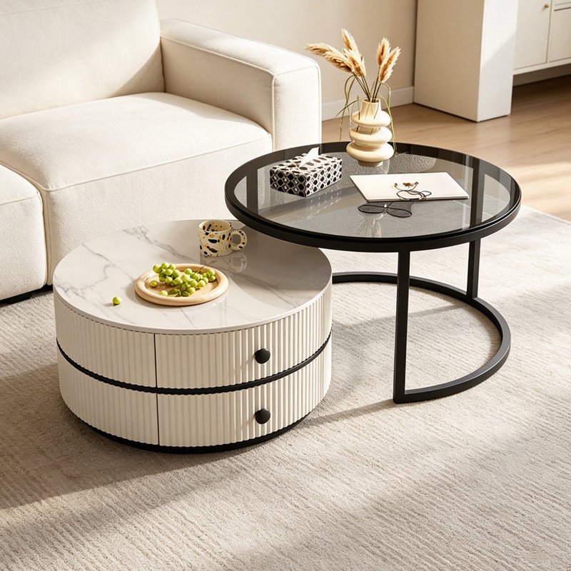 Bourgeoise, H 17,71 po x L 31,49 po x l 31,49 po, Noir / blanc