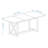 70.87" Farmhouse Large Dining Table