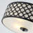 Yatesville Glass Flush Mount
